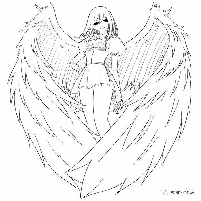 【S0025】【素材】10000多张动漫画卡通线稿，CG手稿临摹手绘原插画集上色练习素材