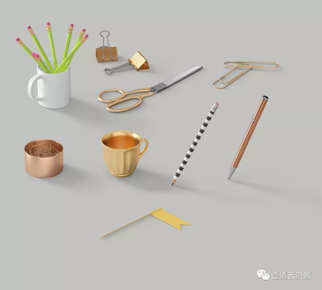 【S0041】【素材】护肤品化妆品包装名片VI设计展示贴图样机模板高清摄影图片ps素材