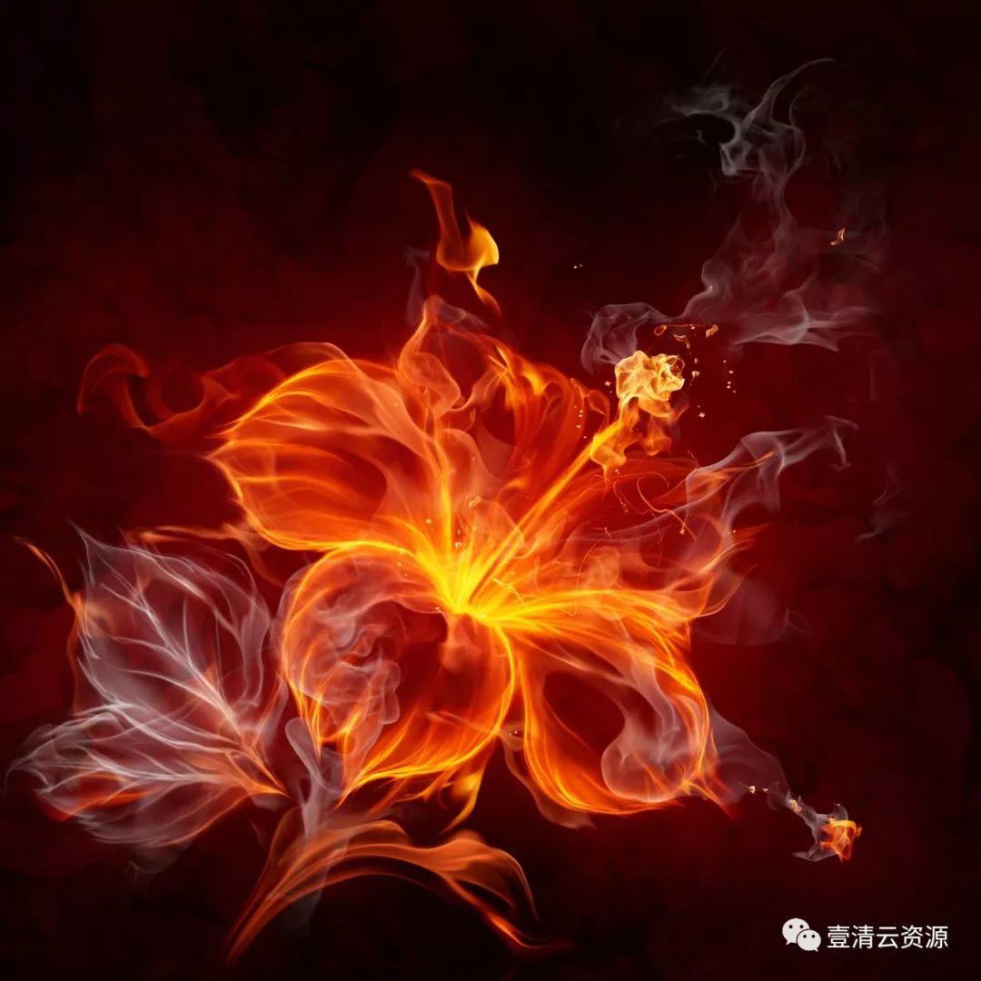 【S0046】【素材】PS素材火焰素材+笔刷