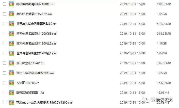 【S0054】【素材】120000+张精选高清大图，应有尽有的设计图库