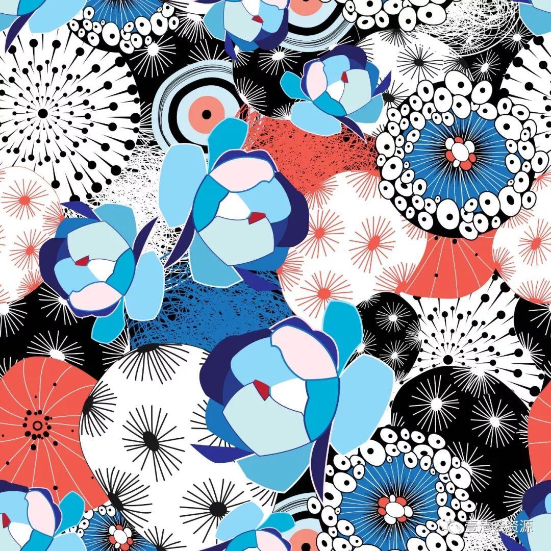 【S0082】【素材】精选中式名族特色插画花纹矢量背景
