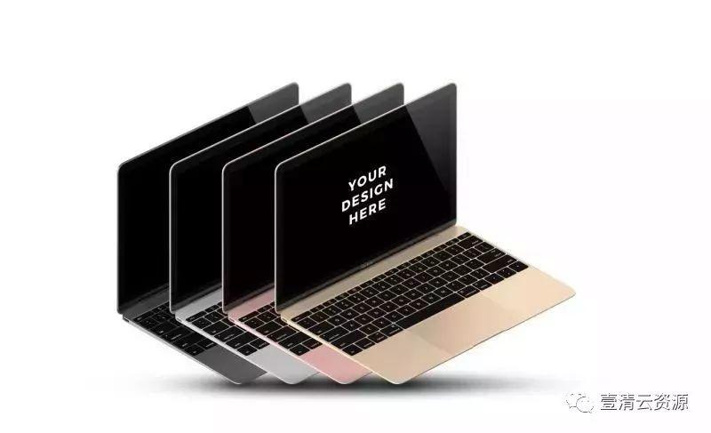 【S0089】【素材】UI手机电脑ipad模型，以8种不同角度展示你的作品