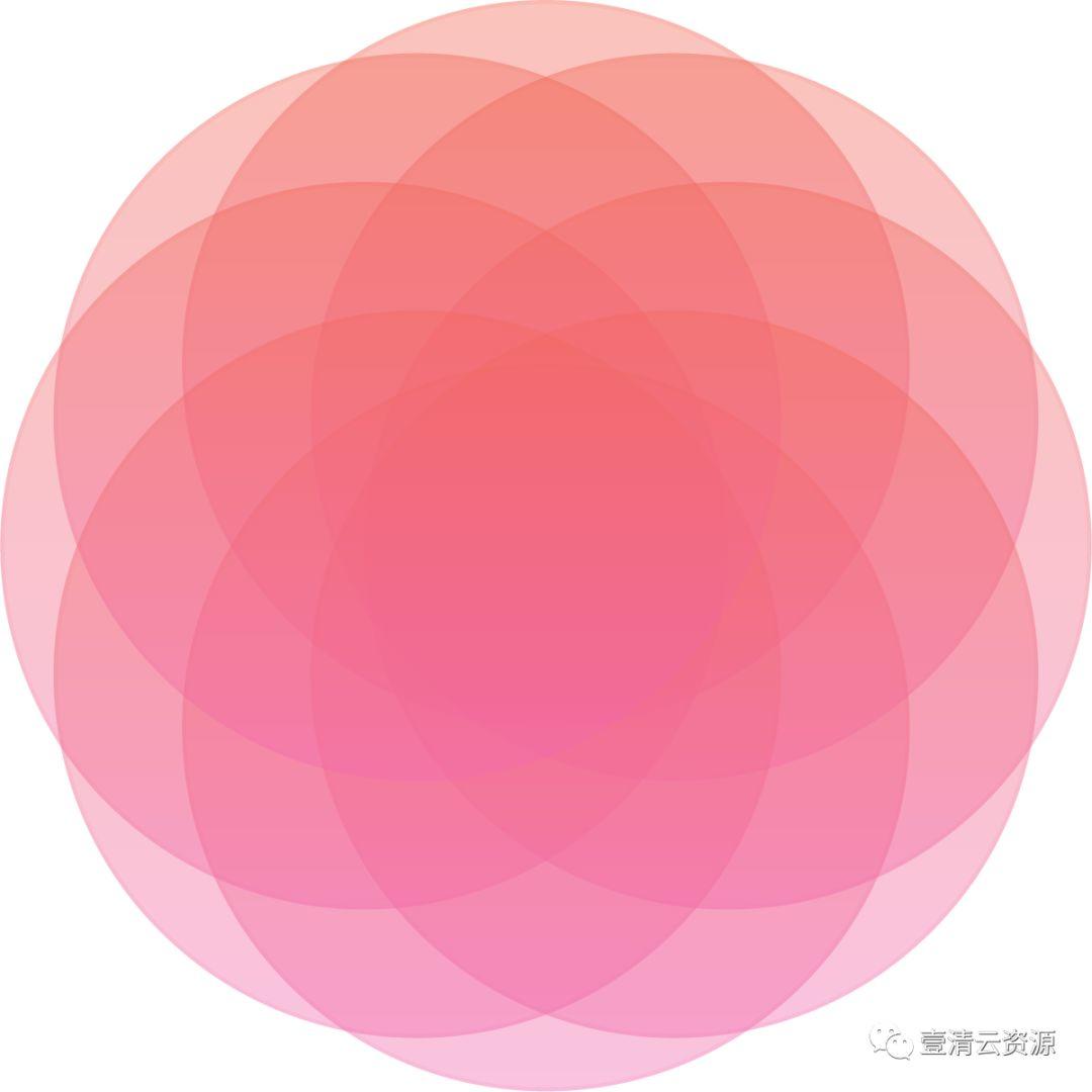 【S0121】【素材】彩色几何径向矢量素材