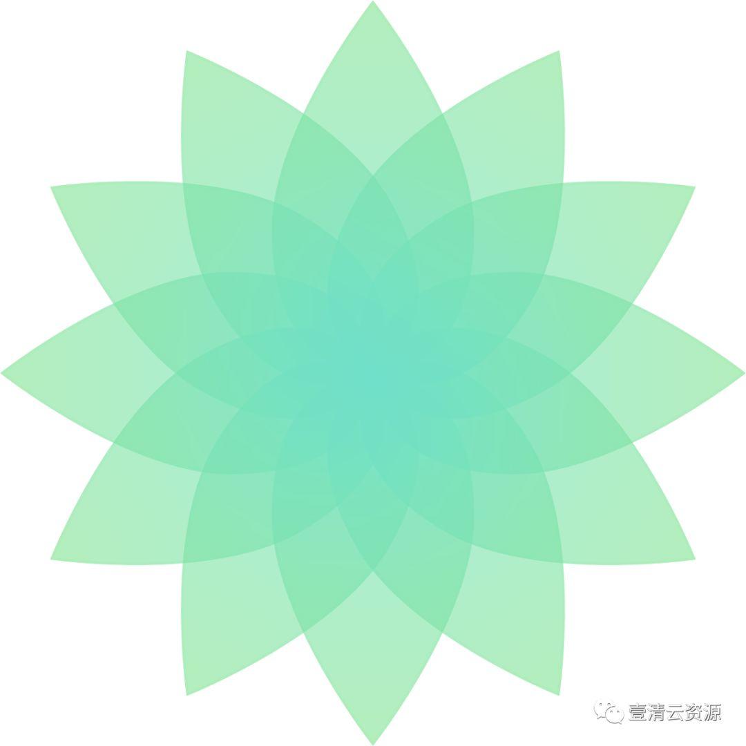 【S0121】【素材】彩色几何径向矢量素材