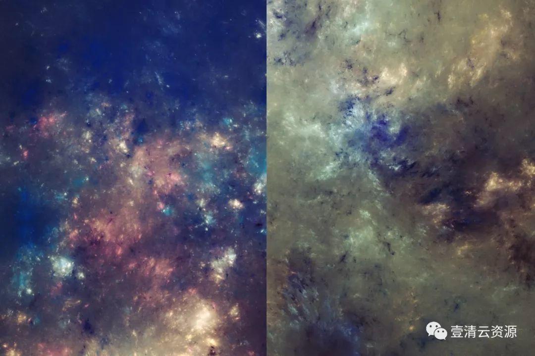 【S0145】【素材】创意抽象纹理系列15款类星云抽象纹理背景星空素材PNG合集