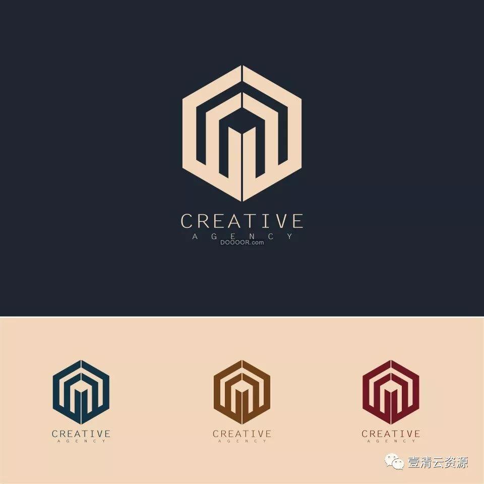 【S0247】【素材】48款矢量LOGO模板AI&EPS素材
