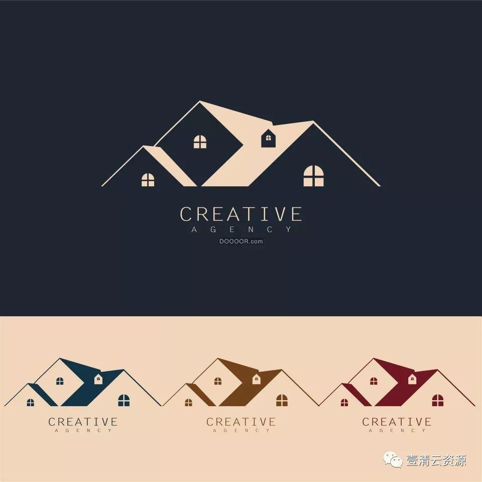 【S0247】【素材】48款矢量LOGO模板AI&EPS素材