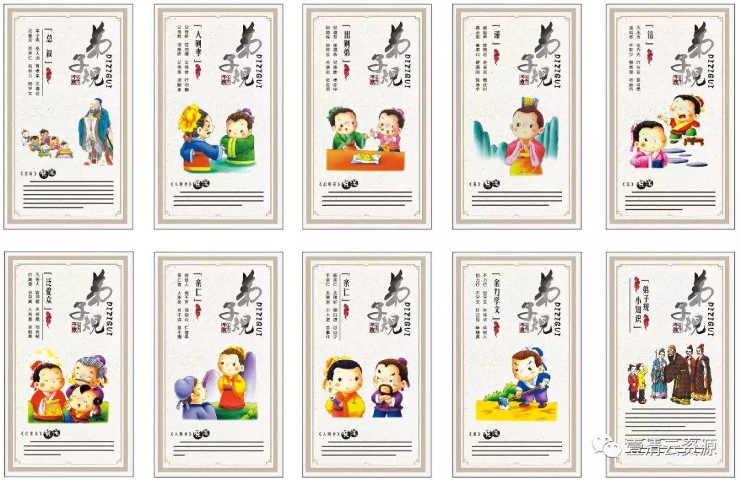 【S0249】【素材】171套(每套多款合一起)科学文化孔孟礼仪现代古代 校园展板 cdr格式