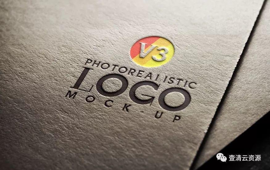【S0254】【素材】各种皮革材质纸张材质印章效果logo样机PSD设计素材源文件