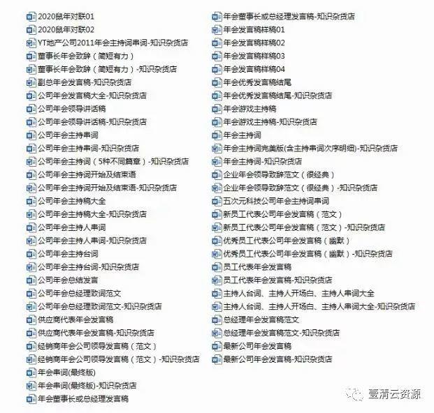 【S0257】【素材】2020鼠年PSD素材（海报、总结、年会、祝福、PPT）全家桶