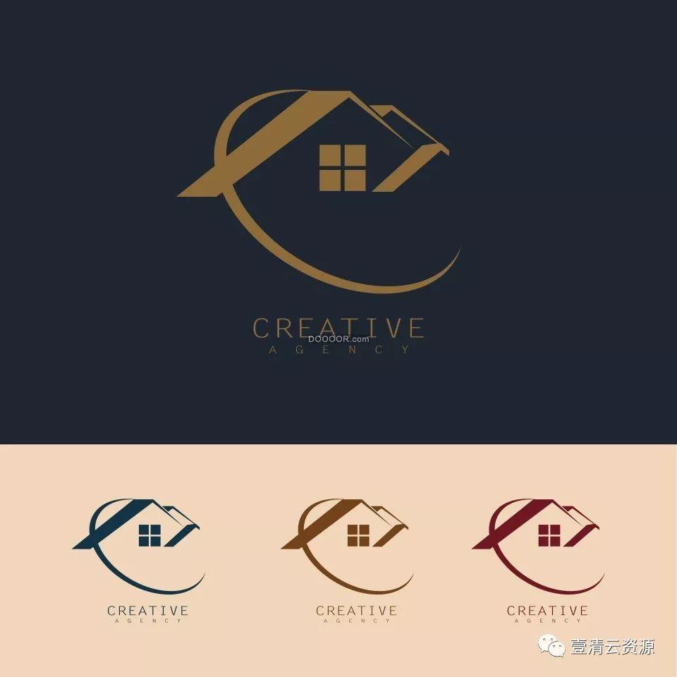 【S0258】【素材】48款矢量LOGO模板AI&EPS素材设计源文件