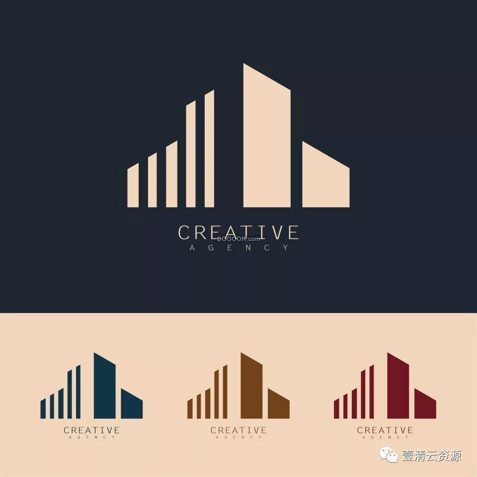 【S0258】【素材】48款矢量LOGO模板AI&EPS素材设计源文件