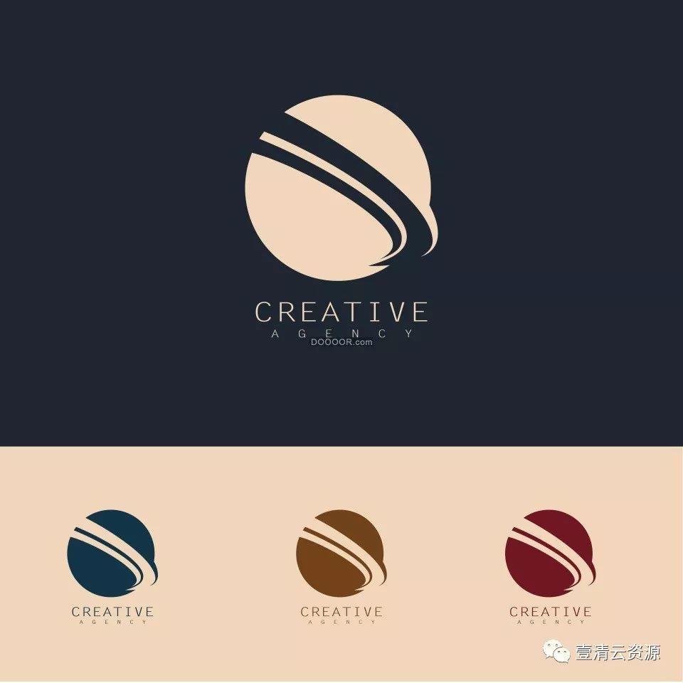 【S0258】【素材】48款矢量LOGO模板AI&EPS素材设计源文件