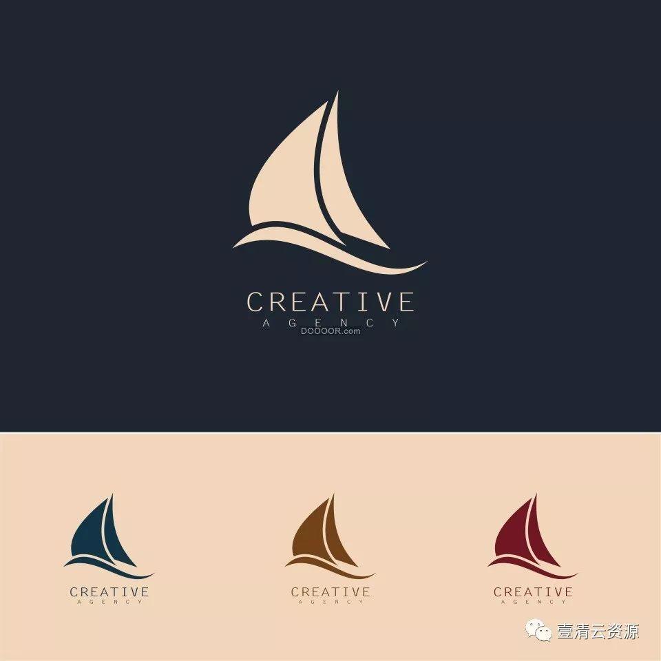【S0258】【素材】48款矢量LOGO模板AI&EPS素材设计源文件