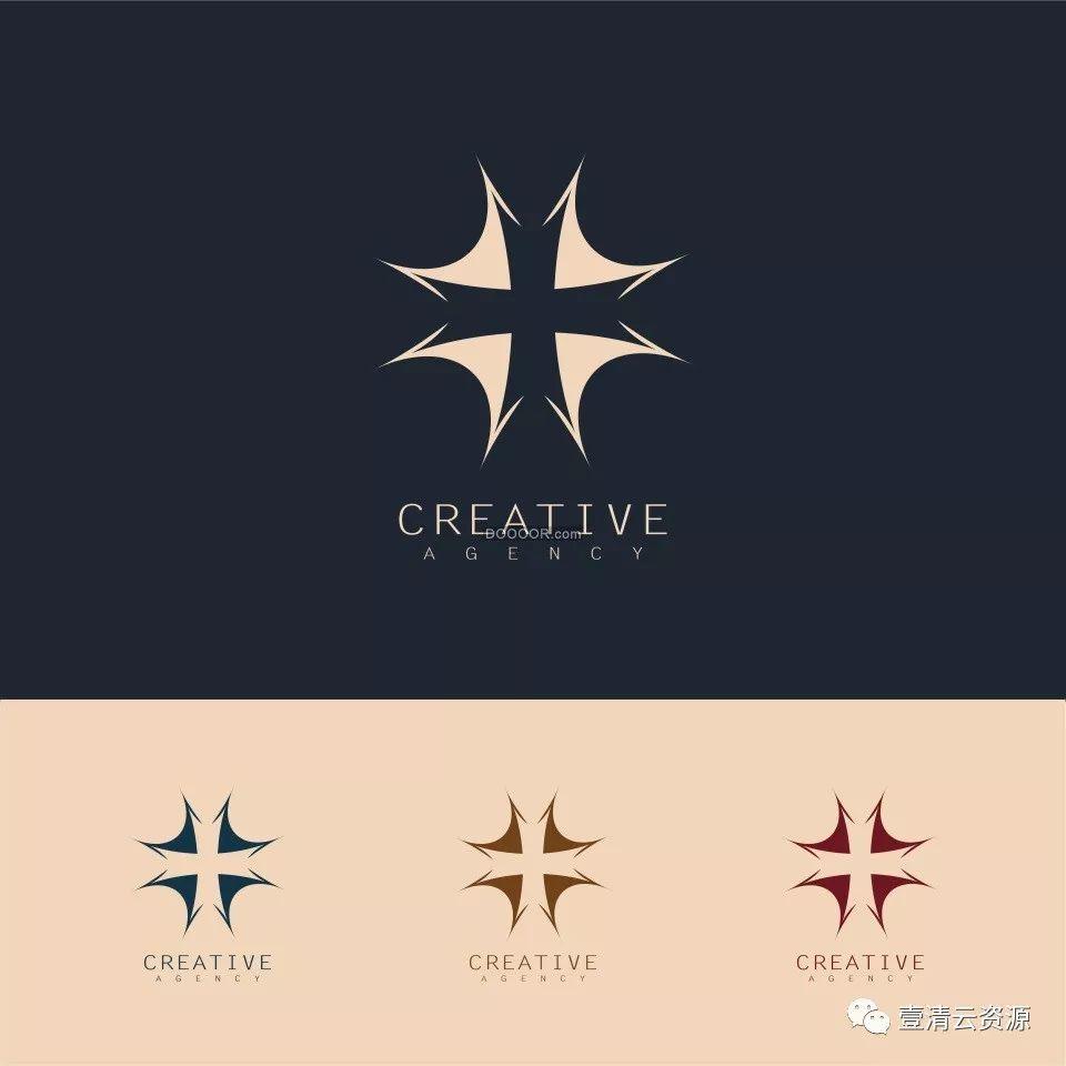 【S0258】【素材】48款矢量LOGO模板AI&EPS素材设计源文件
