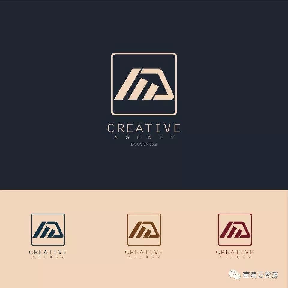【S0258】【素材】48款矢量LOGO模板AI&EPS素材设计源文件
