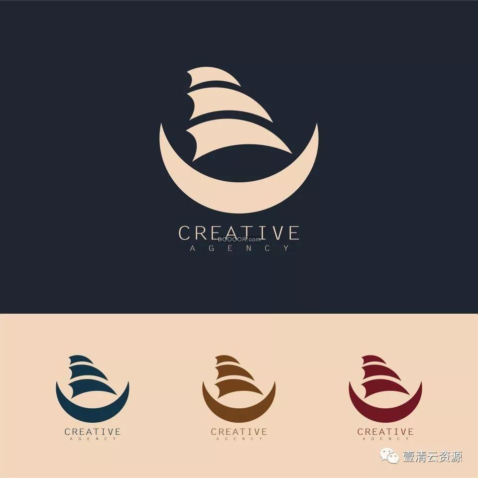 【S0258】【素材】48款矢量LOGO模板AI&EPS素材设计源文件