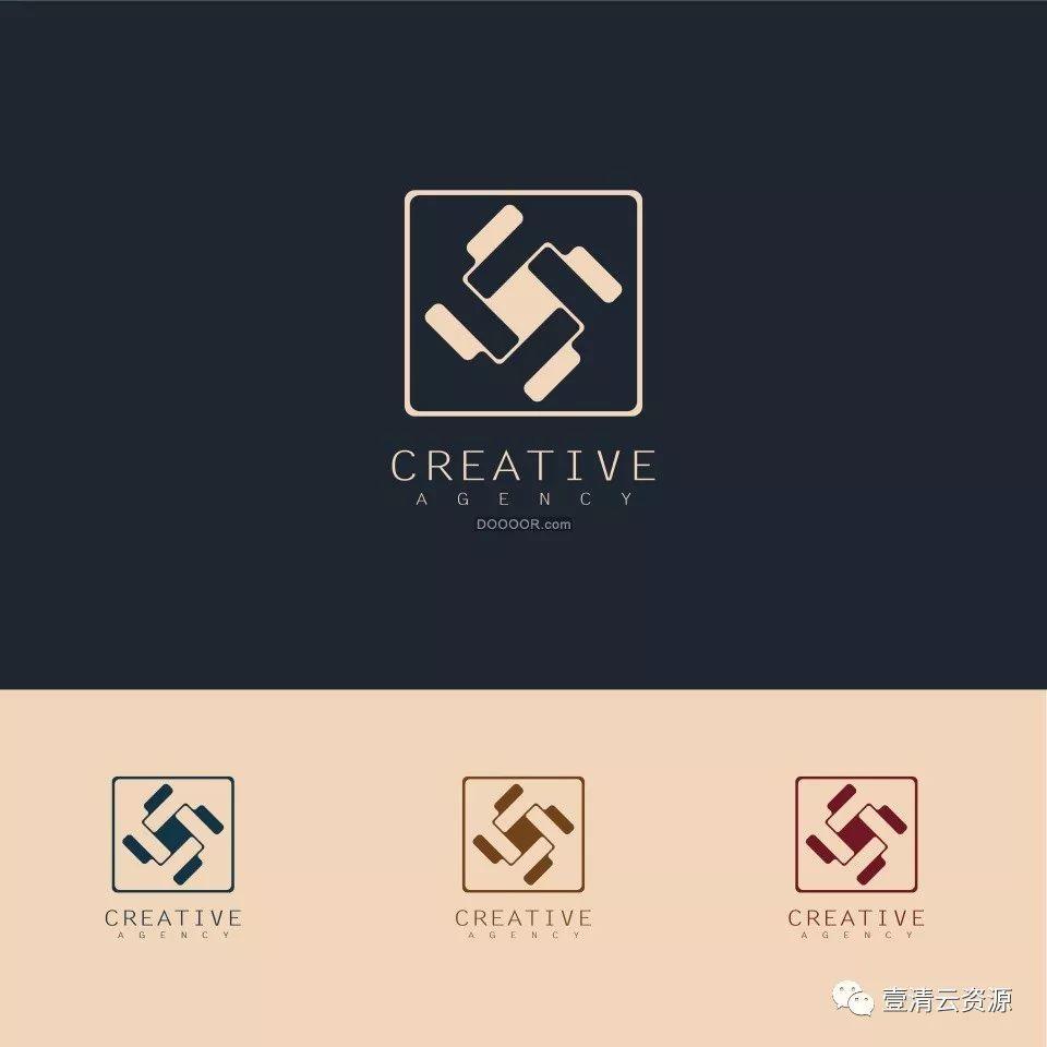 【S0258】【素材】48款矢量LOGO模板AI&EPS素材设计源文件