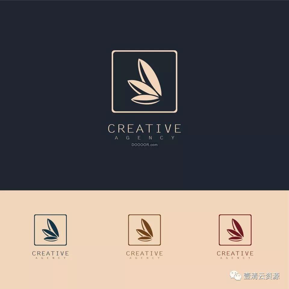 【S0258】【素材】48款矢量LOGO模板AI&EPS素材设计源文件