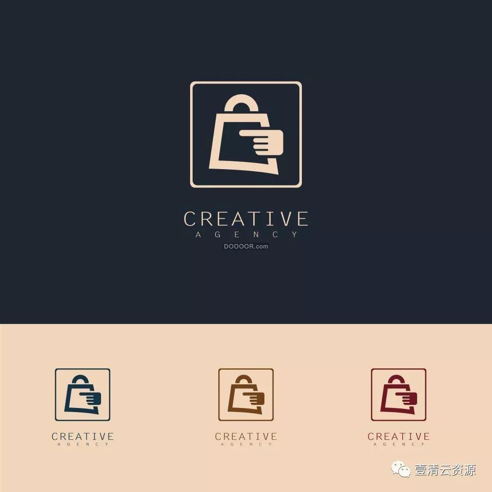 【S0258】【素材】48款矢量LOGO模板AI&EPS素材设计源文件