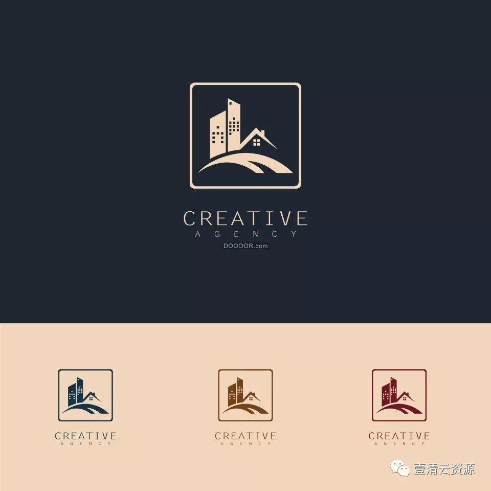 【S0258】【素材】48款矢量LOGO模板AI&EPS素材设计源文件