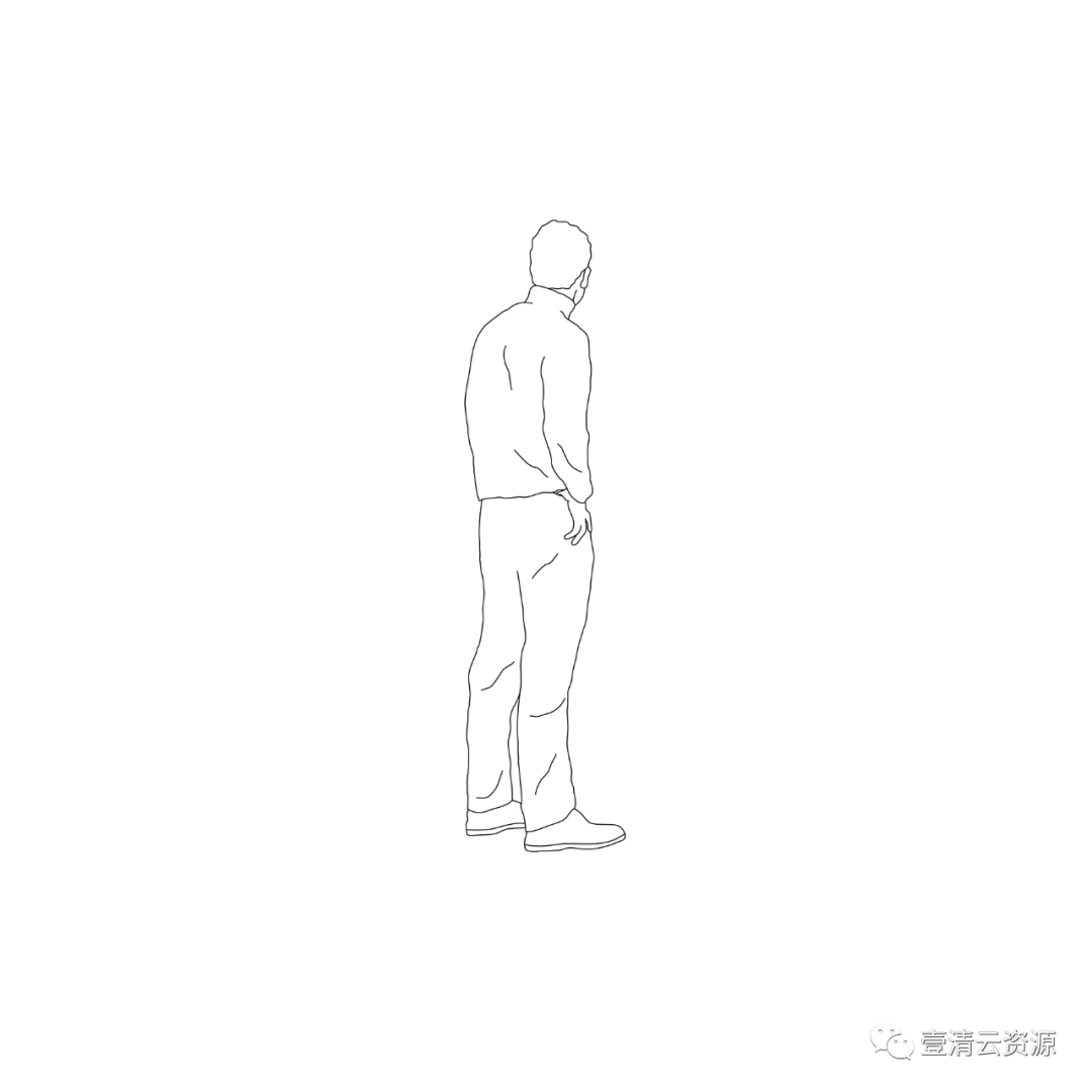 【S0302】【素材】230例线稿风素材PNG源文件