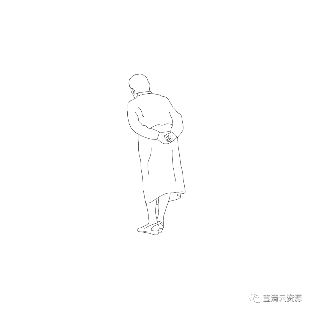 【S0302】【素材】230例线稿风素材PNG源文件