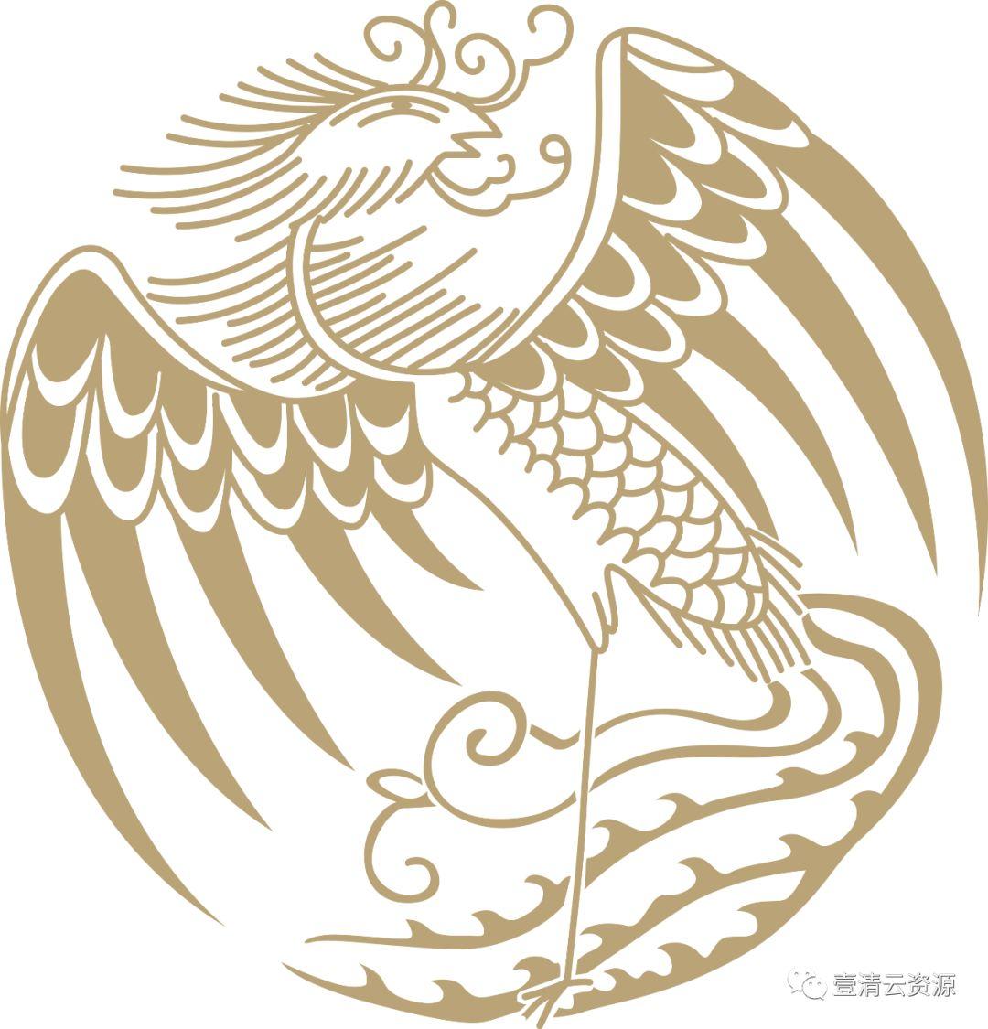 【S0311】【素材】中国风吉祥图案古代传统喜庆祥瑞祥纹PNG免扣AI矢量素材模板