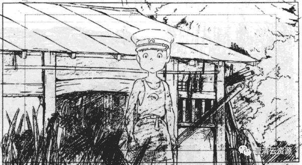 【S0321】【素材】大师宫崎骏珍藏多年的画稿JPG设计素材源文件