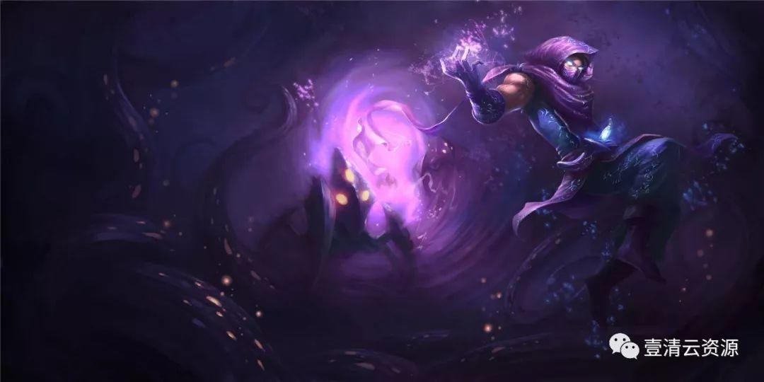 【S0324】【素材】英雄联盟LOL原画PSD素材源文件