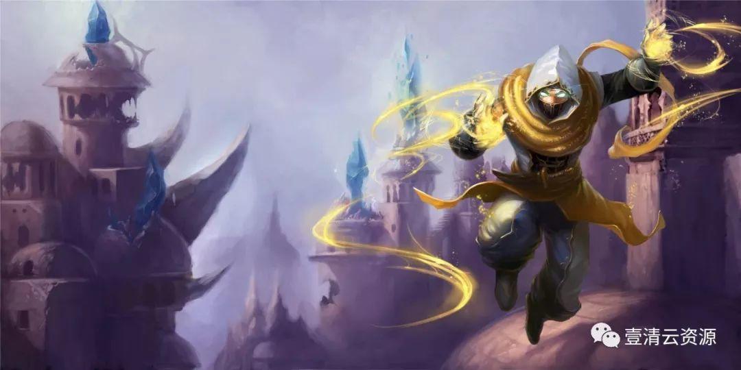【S0324】【素材】英雄联盟LOL原画PSD素材源文件