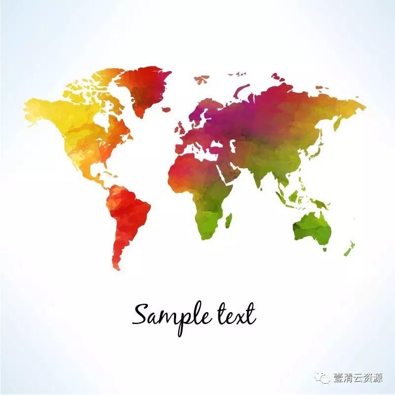 【S0335】【素材】世界地图中国各省市自治区地图png素材EPS合集