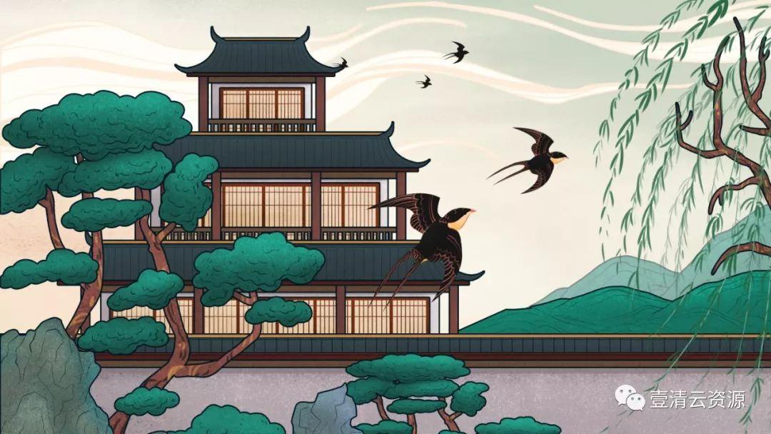 【S0349】【素材】中国城市插画PSD素材源文件