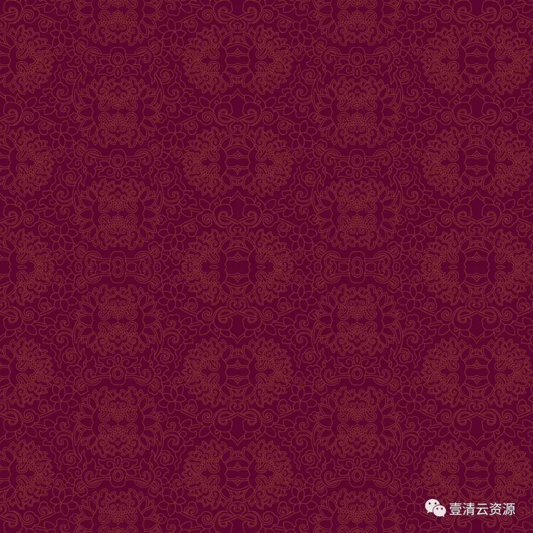 【S0352】【素材】喜庆红色图案背景纹理EPS JPG素材