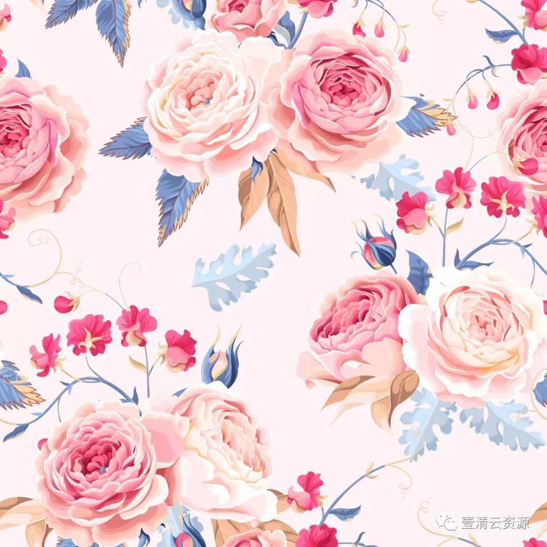【S0361】【素材】婚礼花卉矢量插画素材EPS源文件