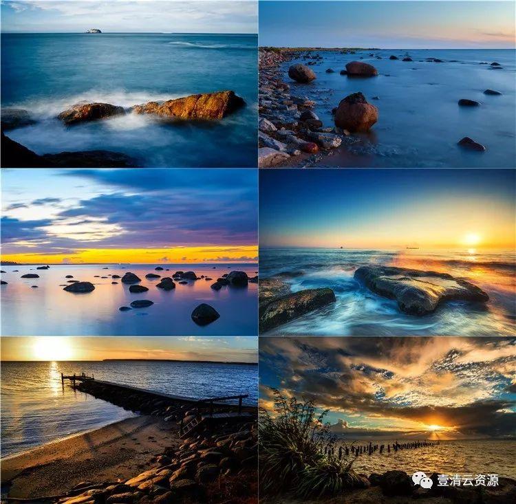 【S0392】【素材】精美海岸风景JPG设计素材源文件