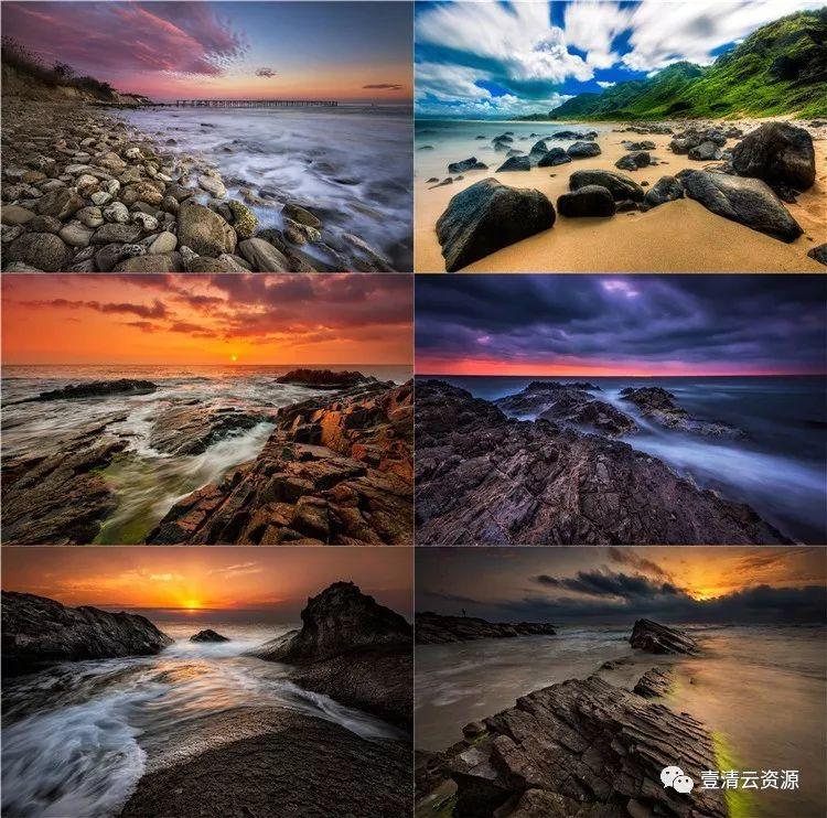【S0392】【素材】精美海岸风景JPG设计素材源文件
