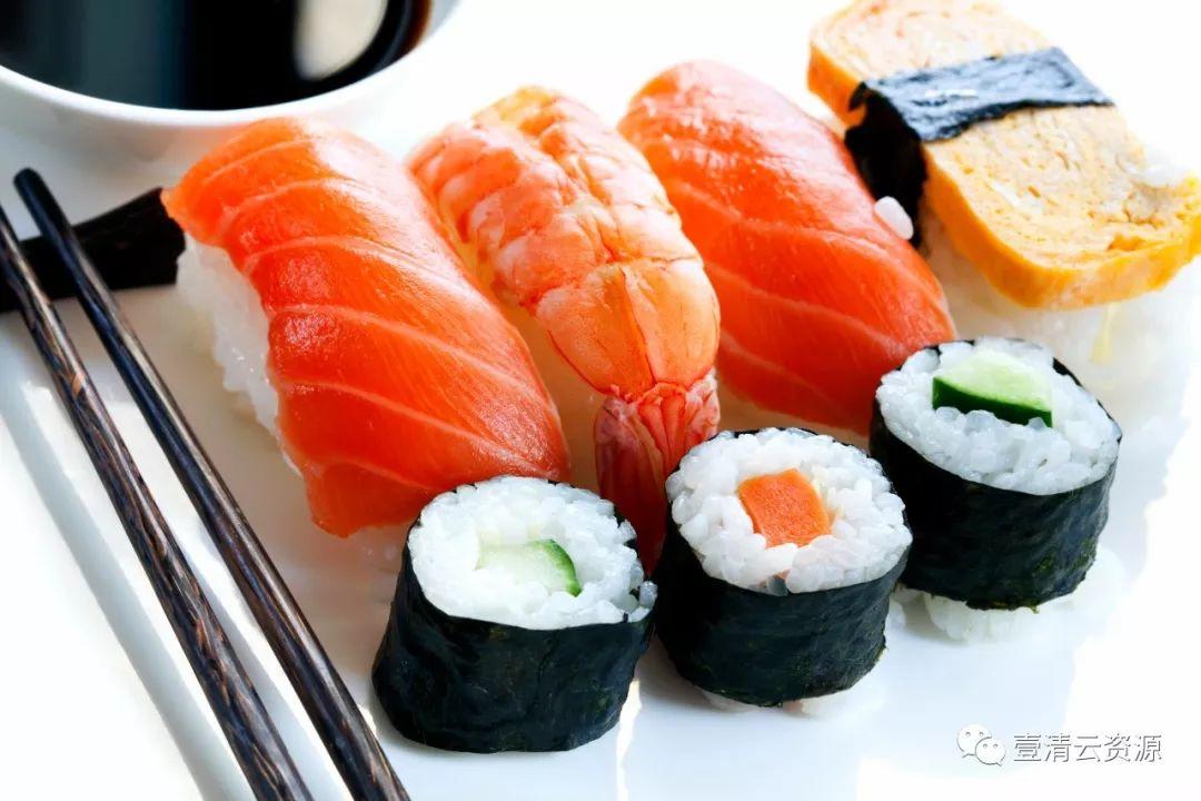 【S0393】【素材】日料壽司三文魚攝影圖PNG JPG设计素材源文件