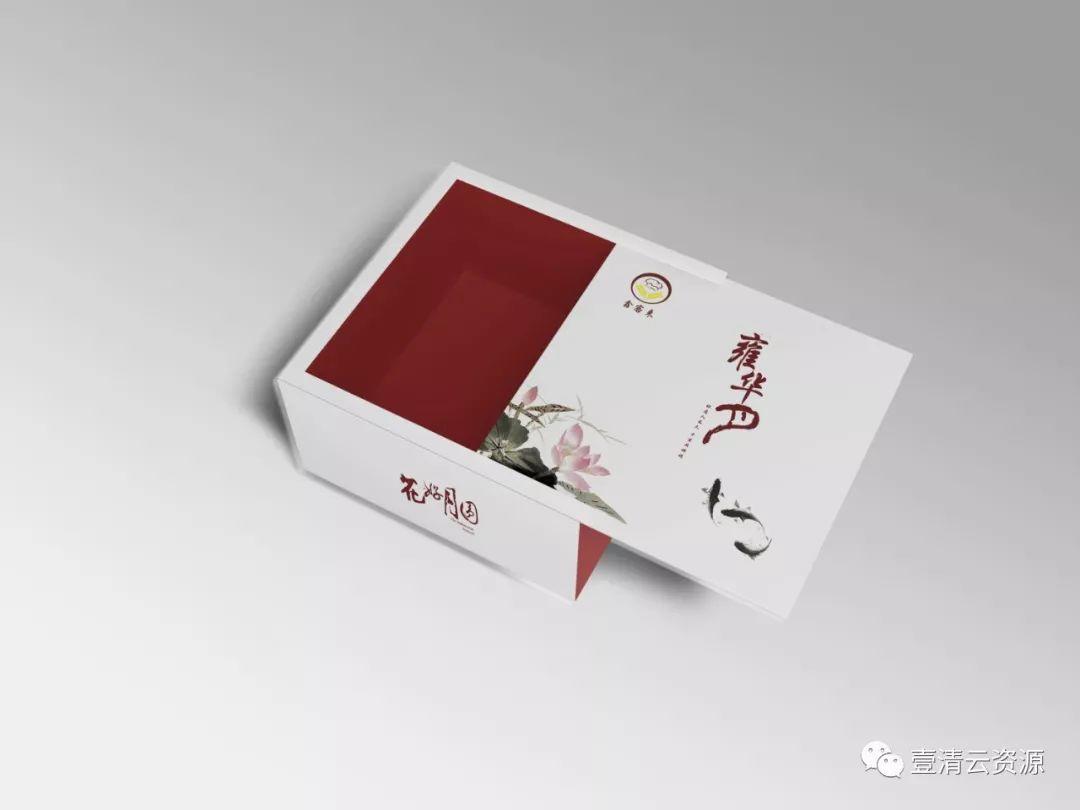 【S0408】【素材】中式月饼礼盒样机10款PSD设计素材源文件