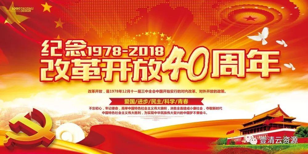 【S0413】【素材】改革开放海报PSD设计素材源文件