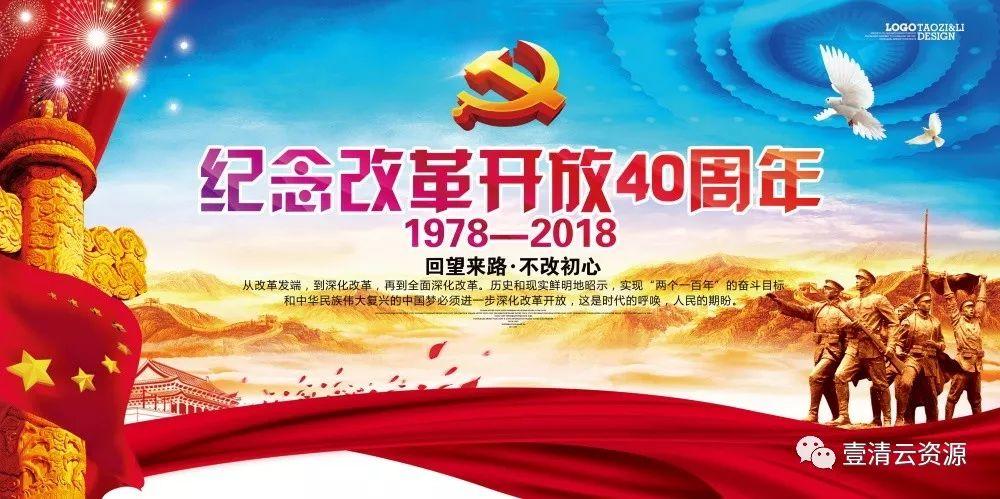【S0413】【素材】改革开放海报PSD设计素材源文件
