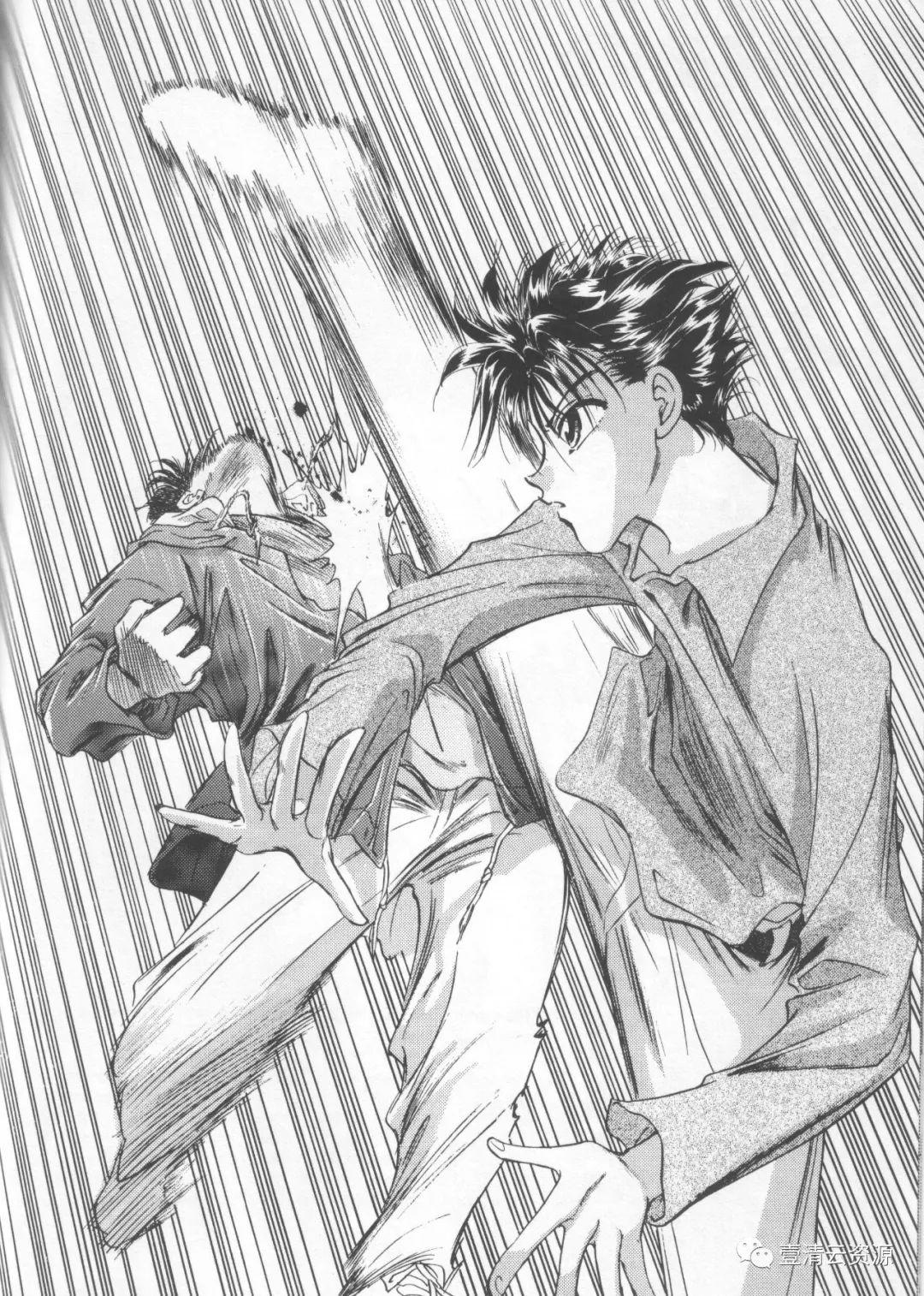 【S0431】【素材】人体动态结构武打姿势速写线稿JPG设计素材源文件