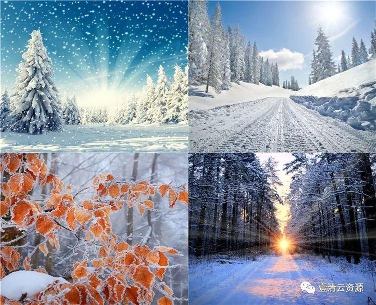 【S0435】【素材】冬季雪景冬日JPG设计素材源文件