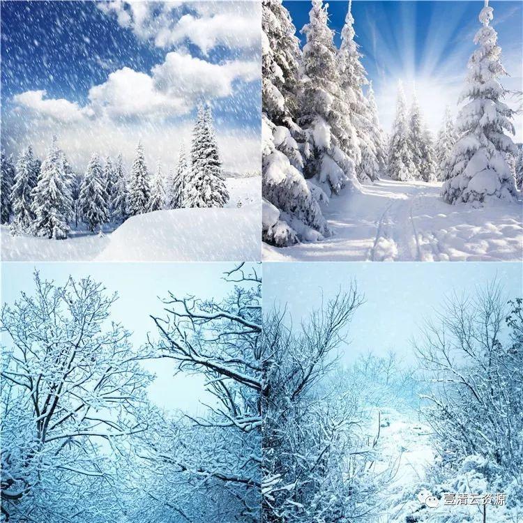 【S0435】【素材】冬季雪景冬日JPG设计素材源文件