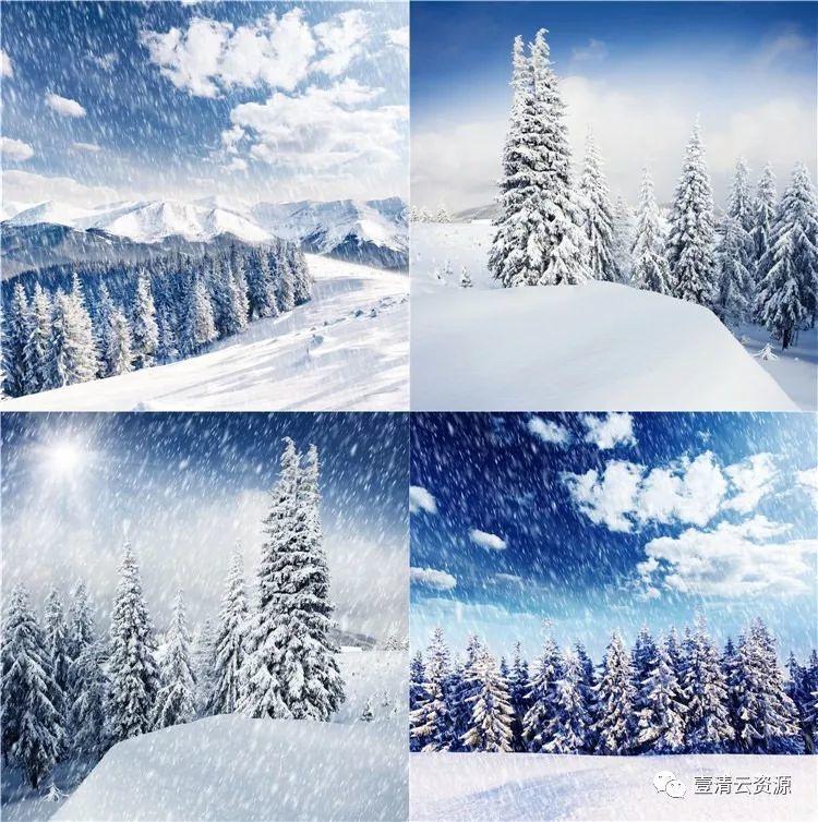 【S0435】【素材】冬季雪景冬日JPG设计素材源文件