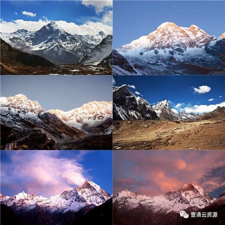 【S0437】【素材】雪山雪景JPG设计素材源文件