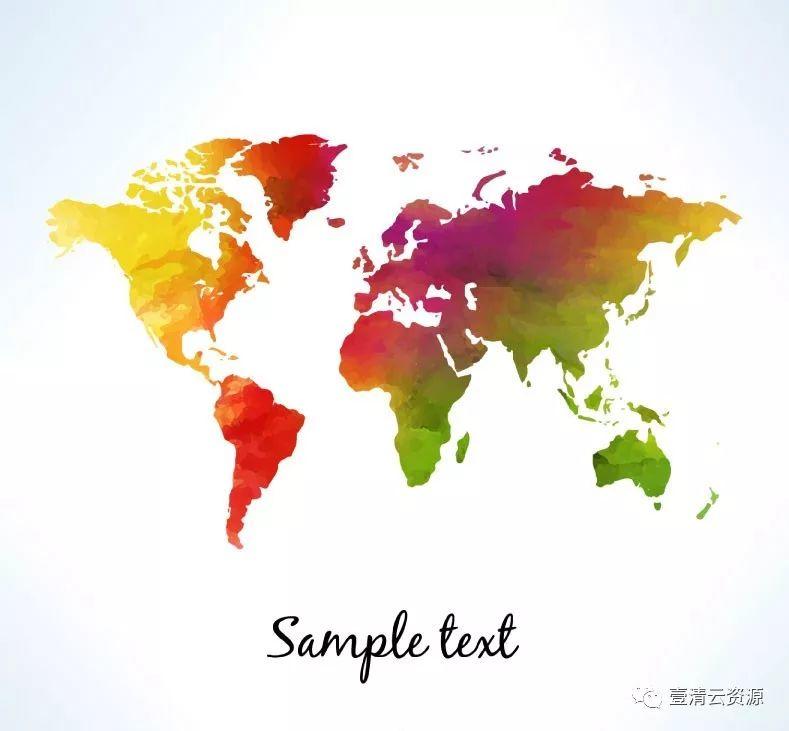 【S0444】【素材】中国地图素材模板世界地图矢量源文件省份城市县区镇交通打包