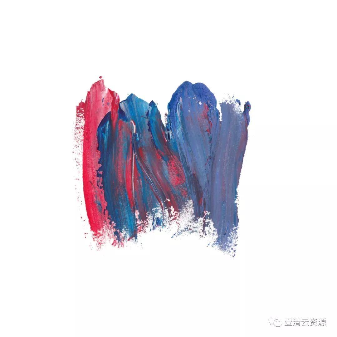 【S0468】【素材】淡彩油漆图案PNG PSD设计素材源文件