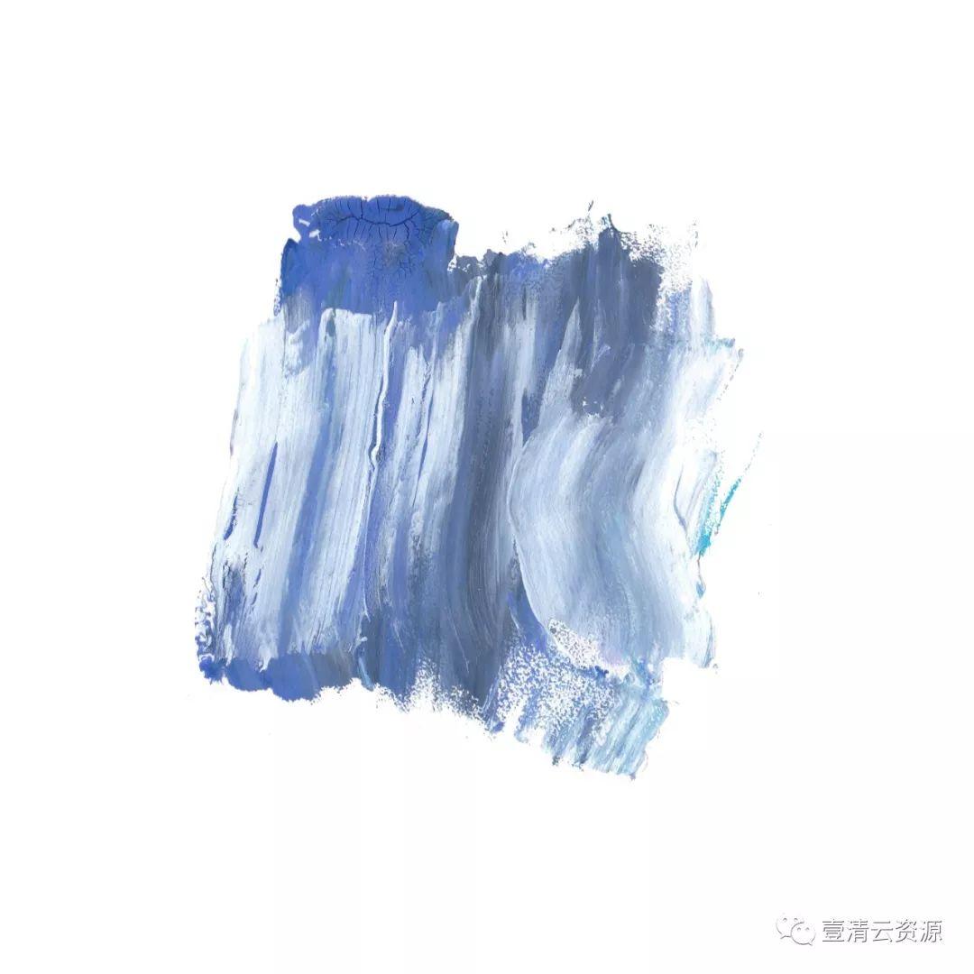 【S0468】【素材】淡彩油漆图案PNG PSD设计素材源文件