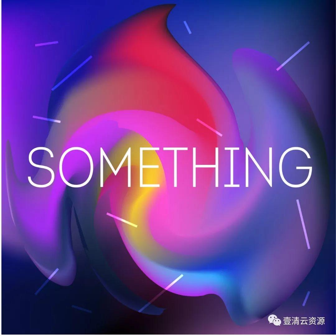 【S0477】【素材】国外创意随性个性图案紫色海报传单EPS矢量设计素材源文件